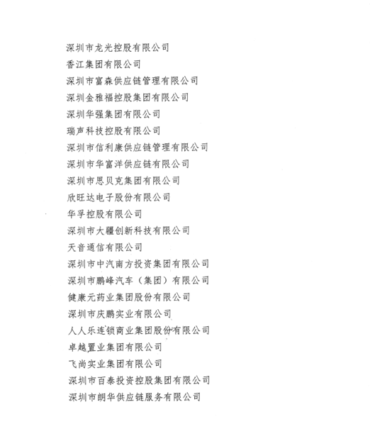 喜讯，龙8中国官网唯一入口供应链荣获“改革开放40周年深圳民营经济突出贡献企业”称号  